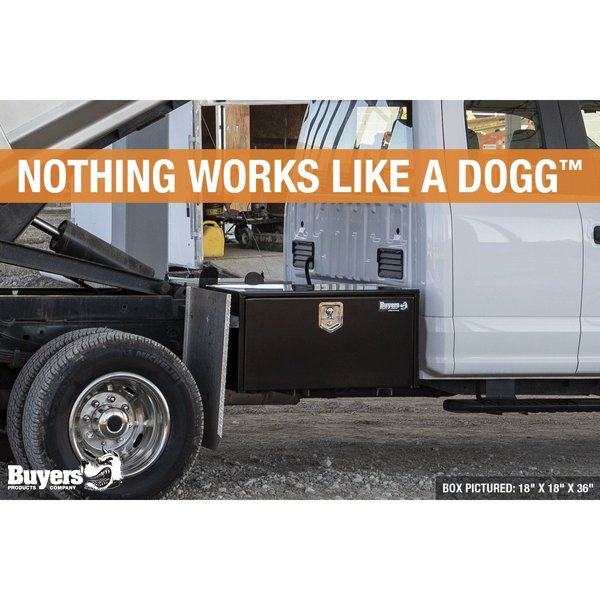 Underbody Truck Box, Blk, 5.6 cu. ft. Cap.