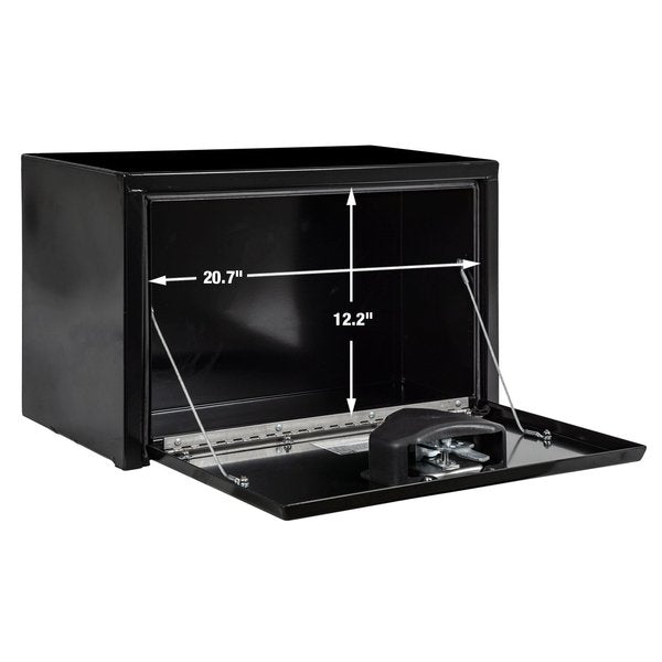 Blk Steel Underbody Truck Box W/T-Handle