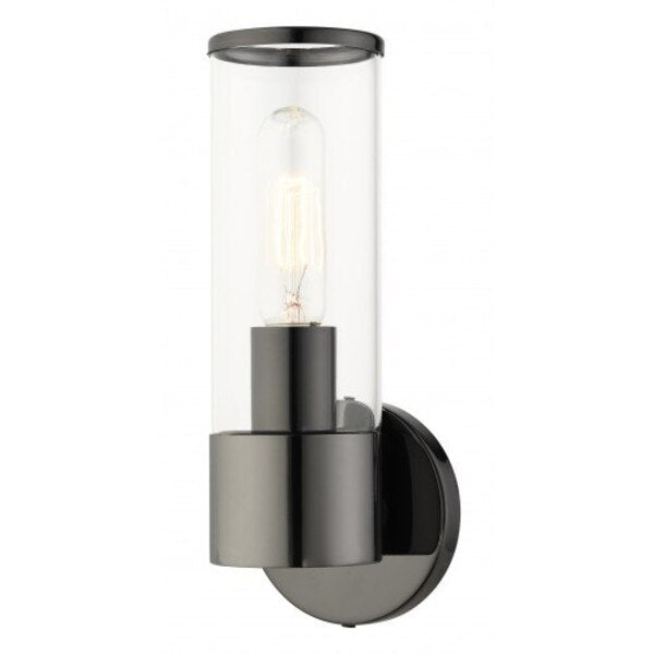 Black Chrome ADA Single Sconce, 1 Light
