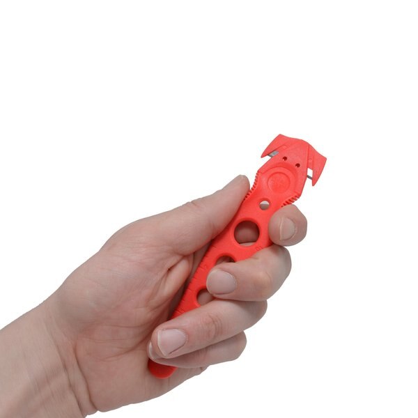 Saber-Safety Cutter, Red, PK50, Safety Blade, General Purpose