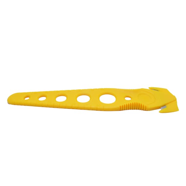 Saber-Safety Cutter, Yellow, PK50, Safety Blade, General Purpose