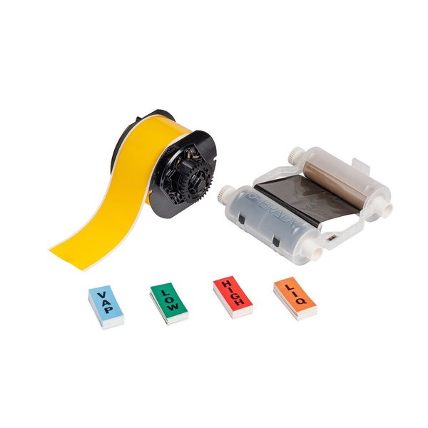 Pipe Marker Label Kit, Label Tape Roll, 176228