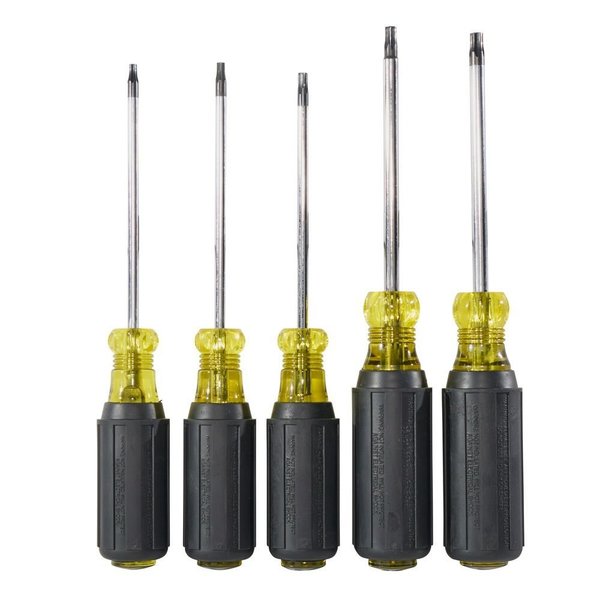 Screwdriver Set, TORX Cushion Grip, 5-Piece