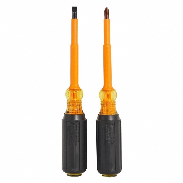 ESD Safe Insulated Screwdriver Set, Slotted/Phillips Tip, 1000V insulated, 2-Piece