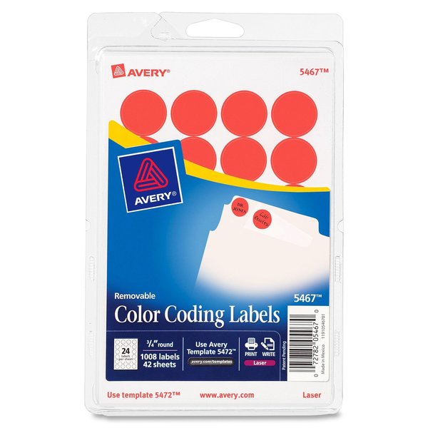 AveryÂ® WeatherProofâ¢ Mailing Labels, TrueBlockÂ® Technology, Permanent Adhesive, 1