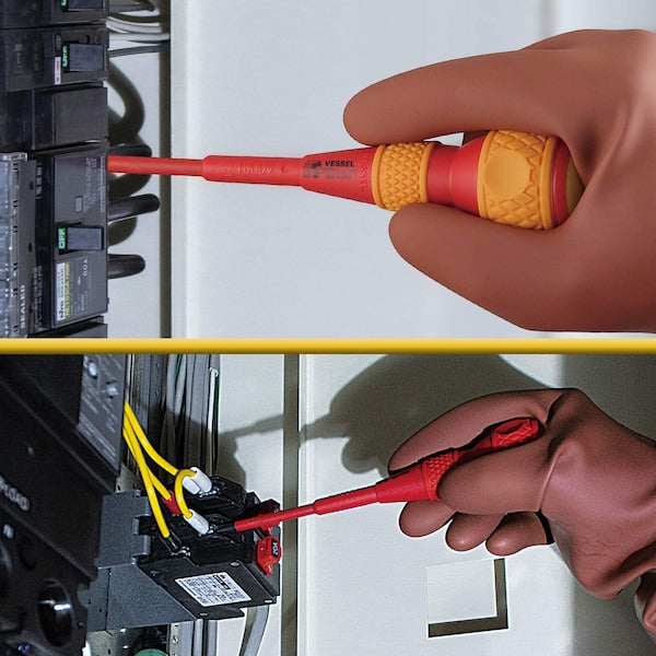 BALL GRIP Insulated Screwdriver No.200 +