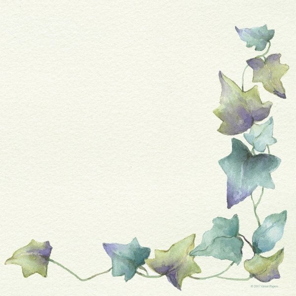 Stationery Letterhead, Painted Bor, PK80