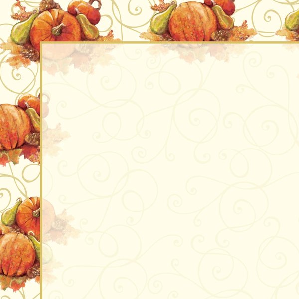 Stationery Letterhead, Pumpkin Swi, PK80
