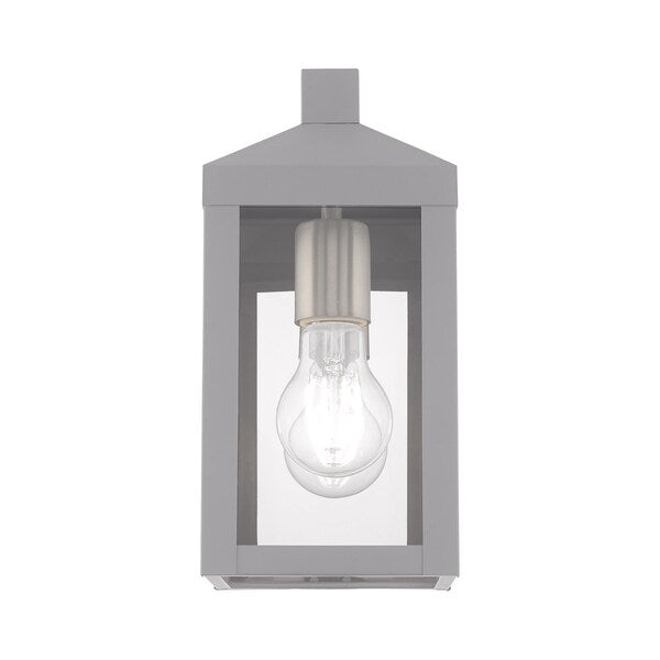 Nyack 1 Light Nordic Gray Outdoor Wall L