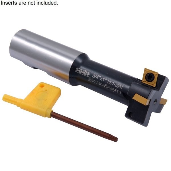 3/4 X 1-15/32 X 5/8 X 1 Indexable T-Slot Cutter