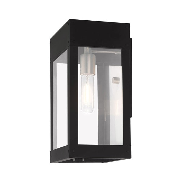 Barrett 1 Light Black Outdoor Wall Lantern