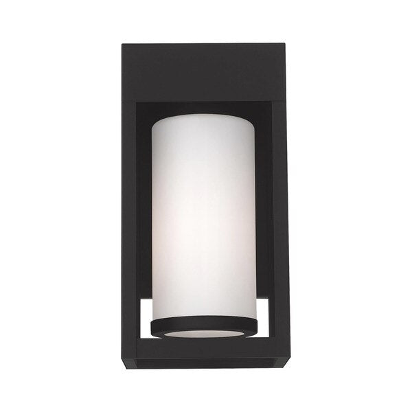 Bleecker 1 Light Black Outdoor Wall Lantern