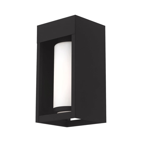 Bleecker 1 Light Black Outdoor Wall Lantern