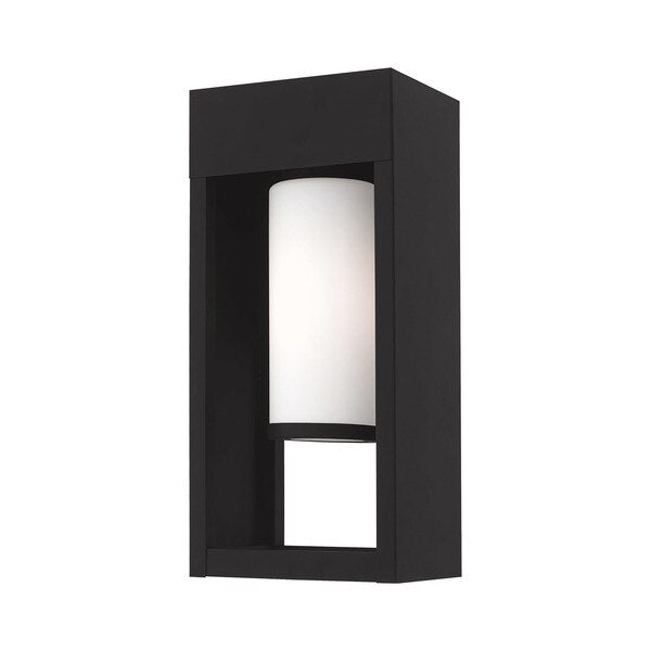 Bleecker 1 Light Black Outdoor Wall Lantern