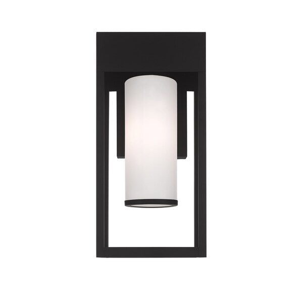 Bleecker 1 Light Black Outdoor Wall Lantern