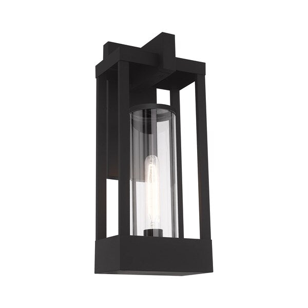 Delancey 1 Light Black Outdoor Wall Lant