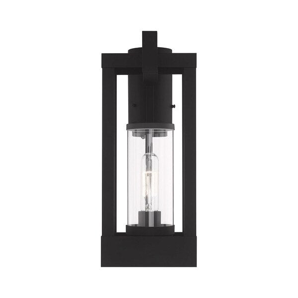 Delancey 1 Light Black Outdoor Post Top
