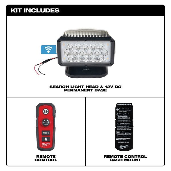 Utility Remote Control Search Light (Wired)