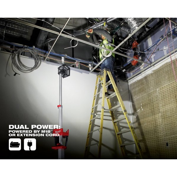 M18 ROCKET Dual Power Tower Light