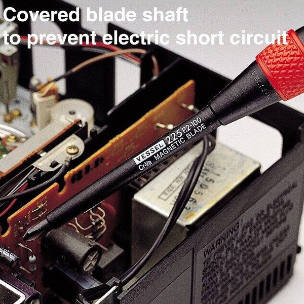 BALL GRIP Screwdriver with Covered Shank