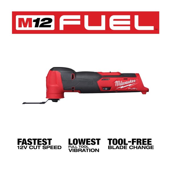 Oscillating Multi-Tool, 12V DC, Cordless, 3.9  Degrees Oscillation Angle, M12 FUEL(TM) Series
