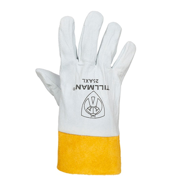 TIG Welding Gloves, Deerskin Palm, L, PR