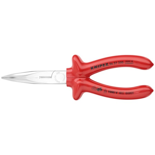 Long Nose Pliers with Cutting Edges, 8