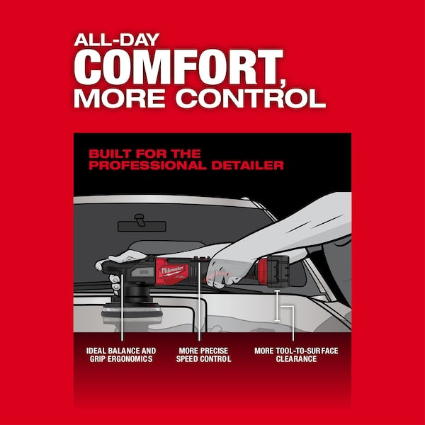 M18 FUEL 21mm Random Orbital Polisher (Tool Only)