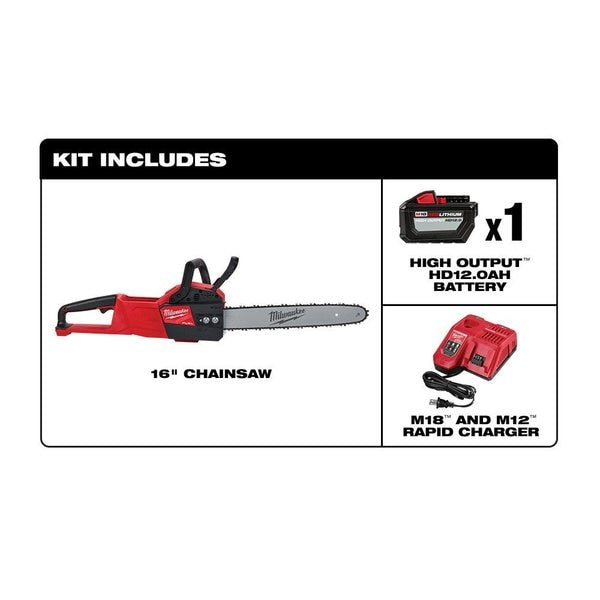 Cordless Chainsaw Kit, w/Search Light