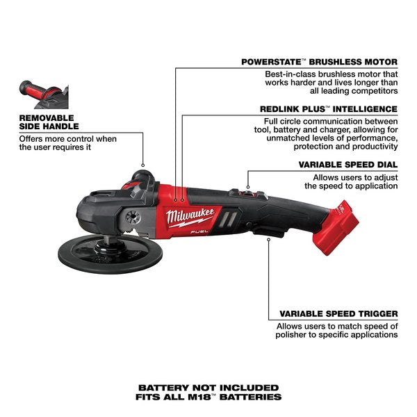 M18 FUEL 7â Variable Speed Polisher