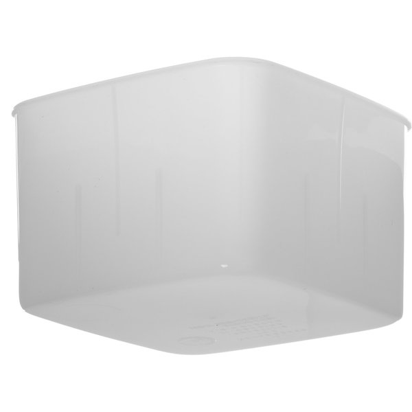 Storage Container, 2 qt., Wht, PK12