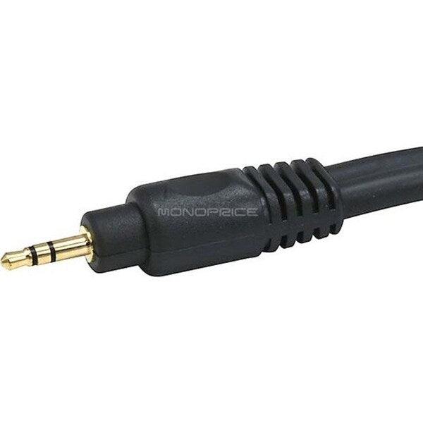 A/V Cable, 3.5mm(M)/2 RCA(M), 35ft