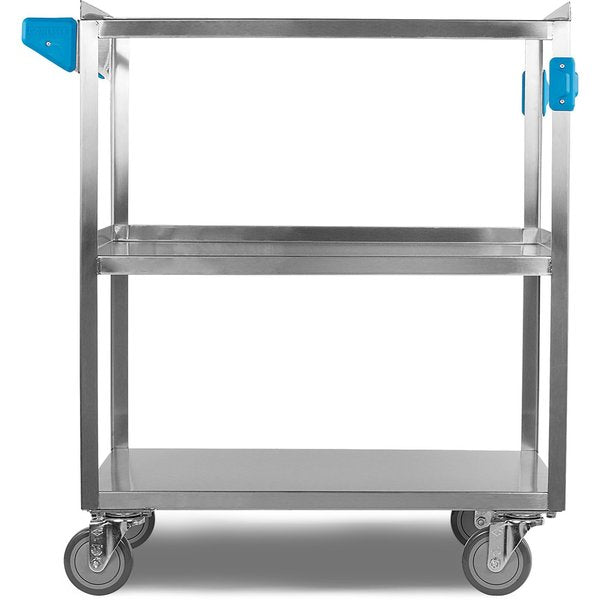 SS Utility Cart, 3 Shelf, 500 lb., 18x27