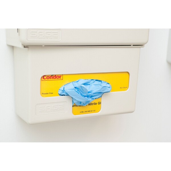 Disposable Gloves, Nitrile, Powder-Free, 3 mil, Blue, XL (Size 10), 100 Pack