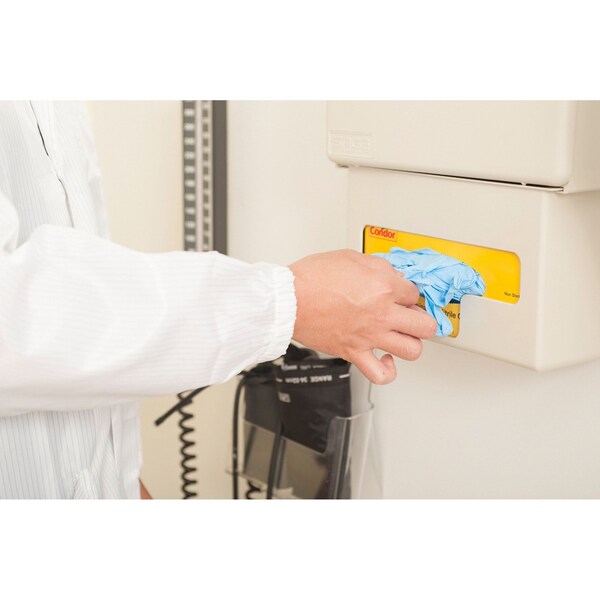 Disposable Gloves, Nitrile, Powder-Free, 3 mil, Blue, XL (Size 10), 100 Pack