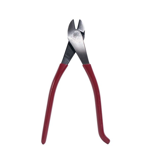 9 1/4 in High Leverage Diagonal Cutting Plier Standard Cut Oval Nose Uninsulated