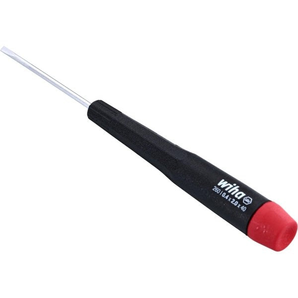 Prec. Screwdriver, Slotted, 2.0mm x 1-5/8