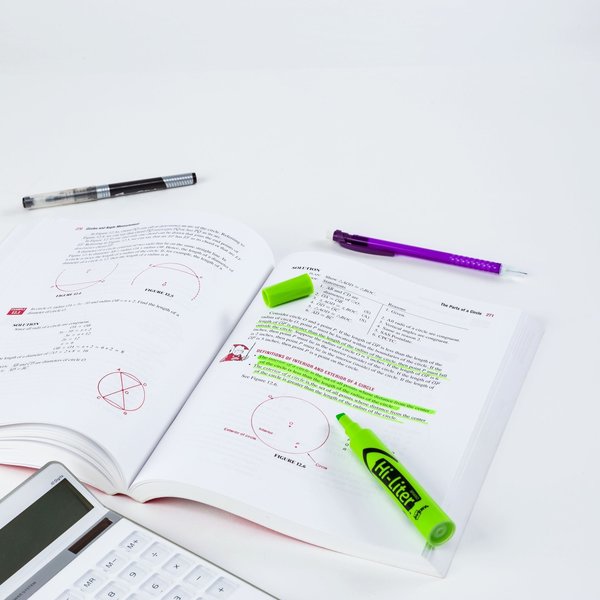 Highlighter, Chisel Tip, Fluorescent Green, Smear Safe, Nontoxic