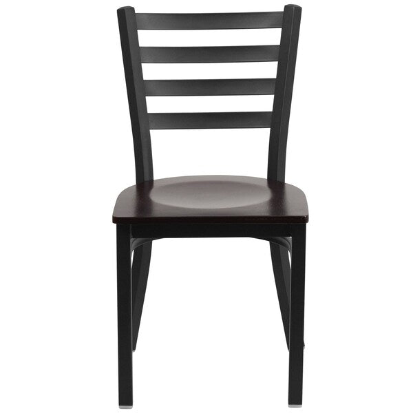 Black Ladder Chair-Wal Seat