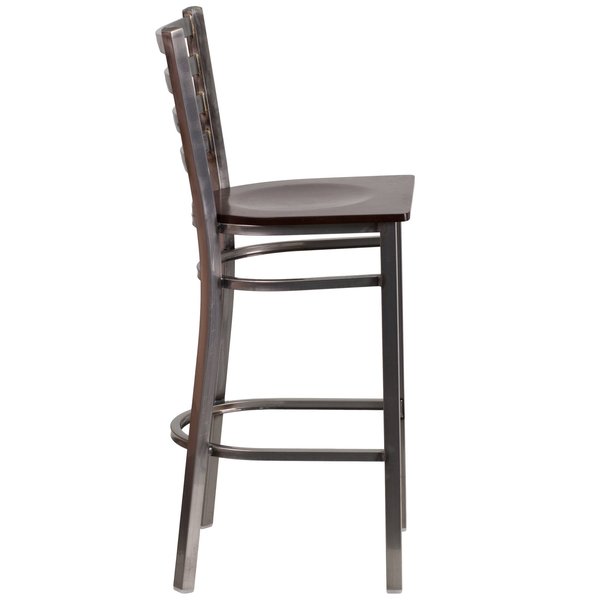 Clear Ladder Stool-Wal Seat