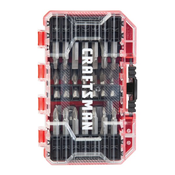 Multi-Bit Screwdriver Set, Steel, 47 pcs.
