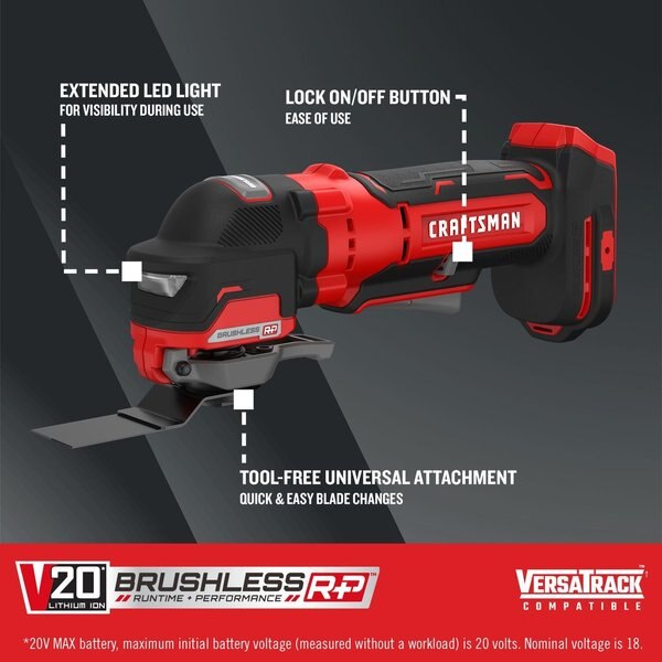 Cordless Oscillating Tool, V20