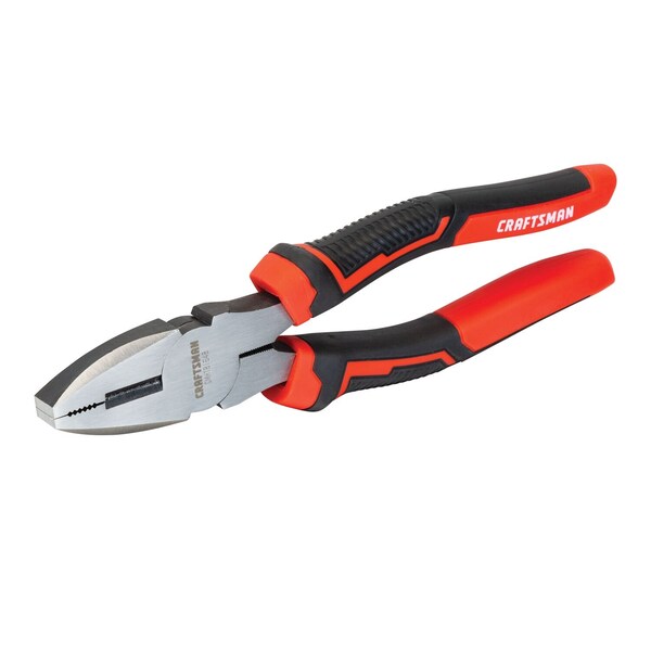 Lineman Pliers, Steel, Flat Jaw, 8 3/4