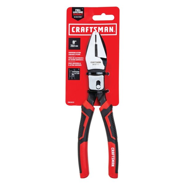 Compound Action Linemans Pliers, 8