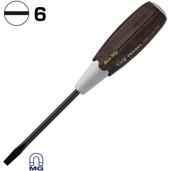 WOOD-COMPO Screwdriver No.300 -6x100