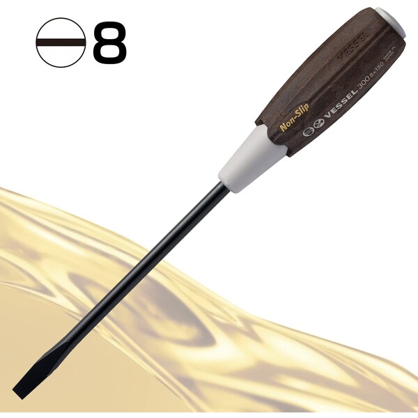 WOOD-COMPO Screwdriver No.300 -8x150