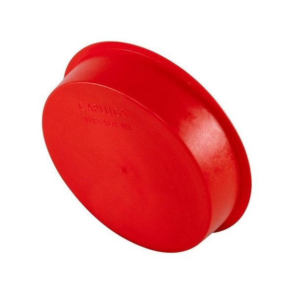 Plastic Tapered Cap Plug, Red, T-12X