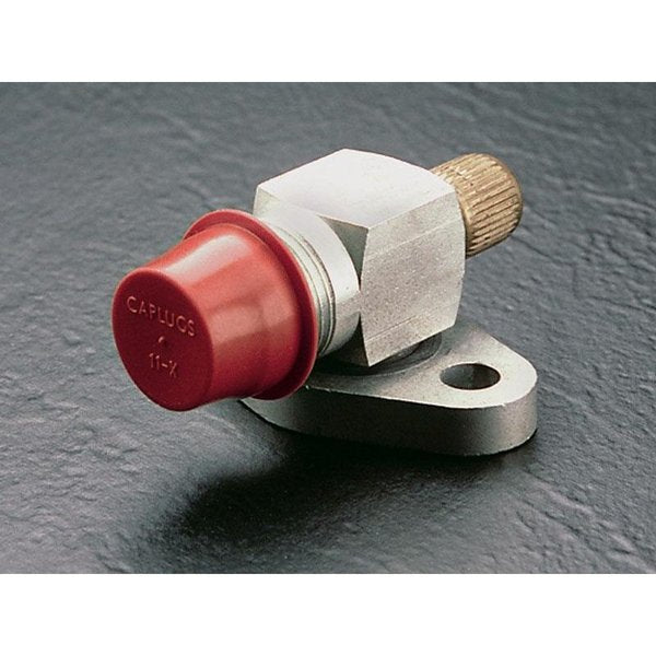 Plastic Tapered Cap Plug, Red, T-12X