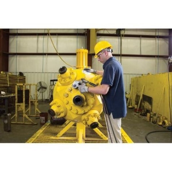 ZU4208TB-Q, Electric Hydraulic Torque Wrench Pump, Pro, LCD Display, 1.75 gallon Usable Oil, 115V