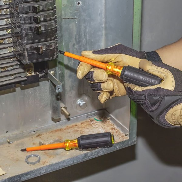 ESD Safe Insulated Screwdriver Set, Slotted/Phillips Tip, 1000V insulated, 2-Piece